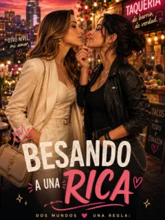 BESANDO A UNA RICA