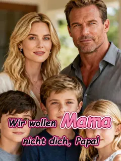 Wir wollen Mama, nicht dich, Papa!